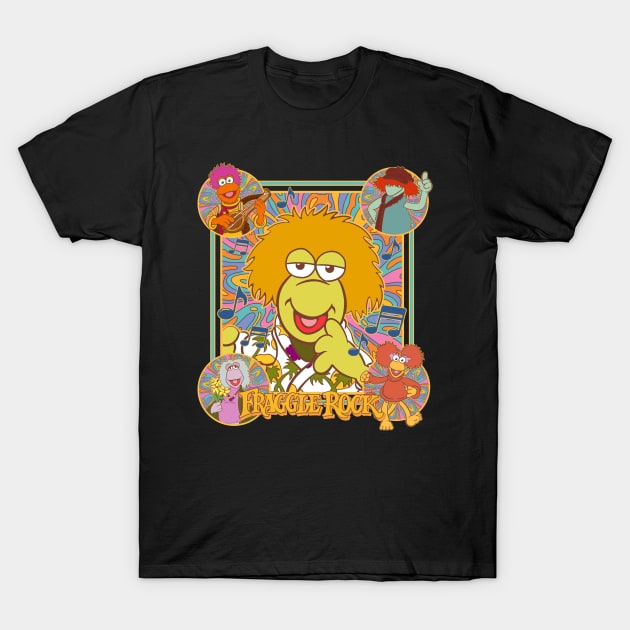 Trippy Fraggle Rock T-Shirt by bianca alea